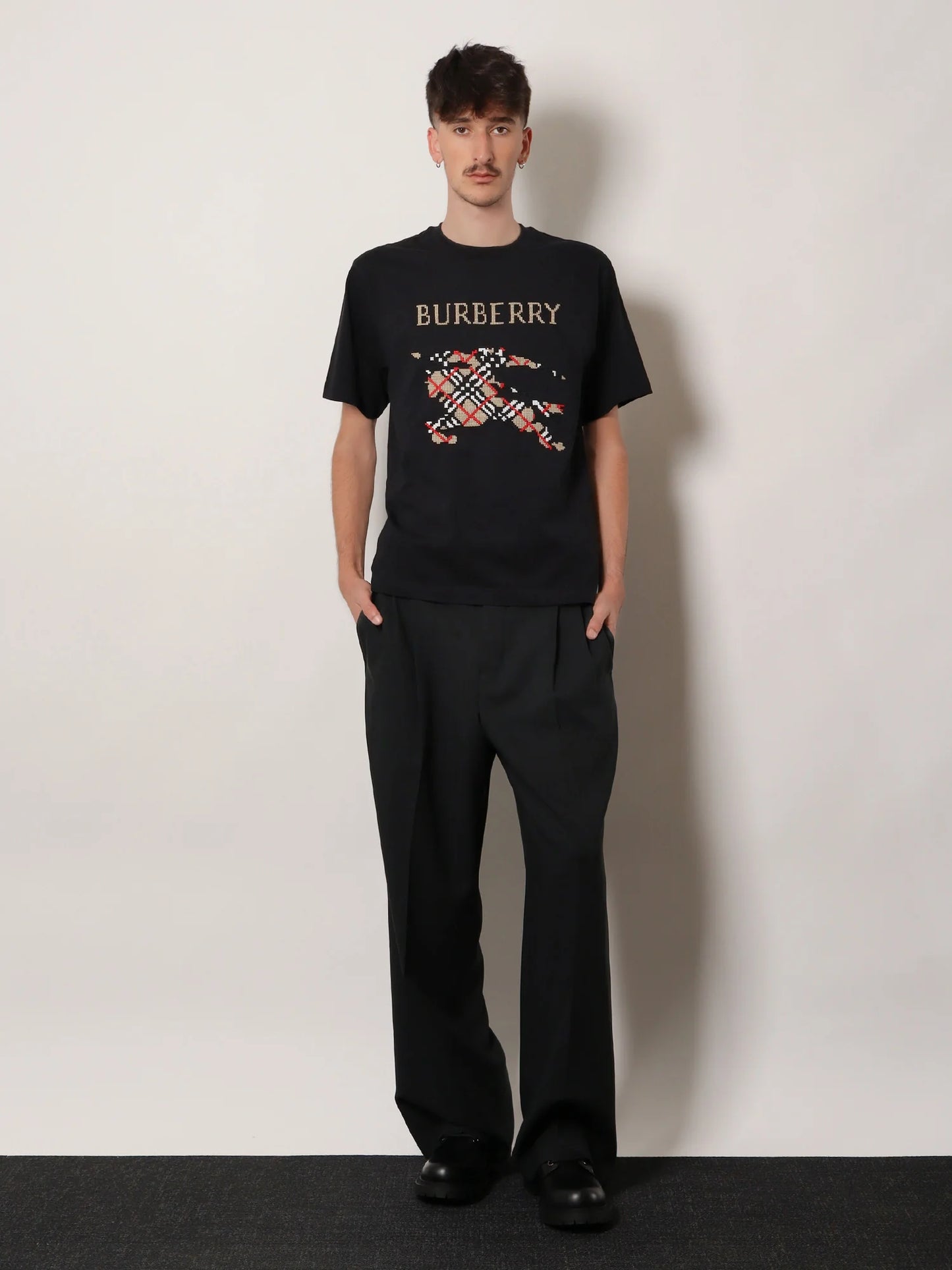 BURBERRY - Ryan cotton T-shirt