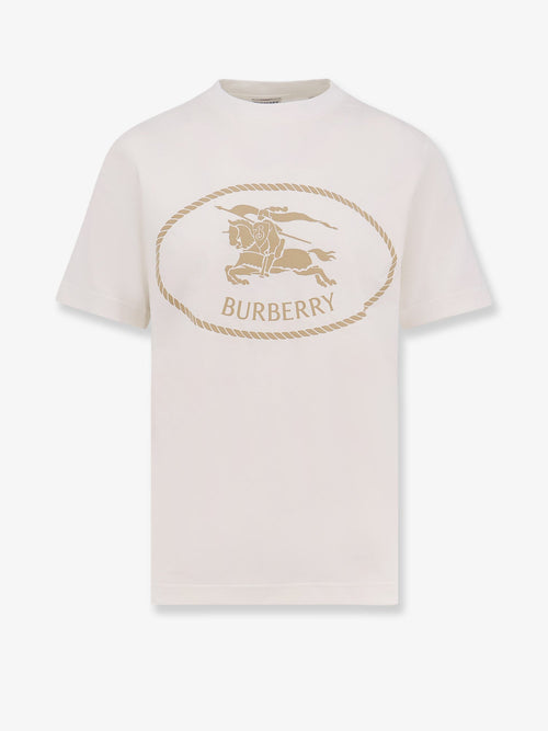 Burberry Seth organic cotton blend t-shirt - Chalk