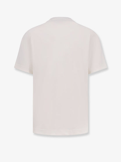 Burberry Seth organic cotton blend t-shirt - Chalk