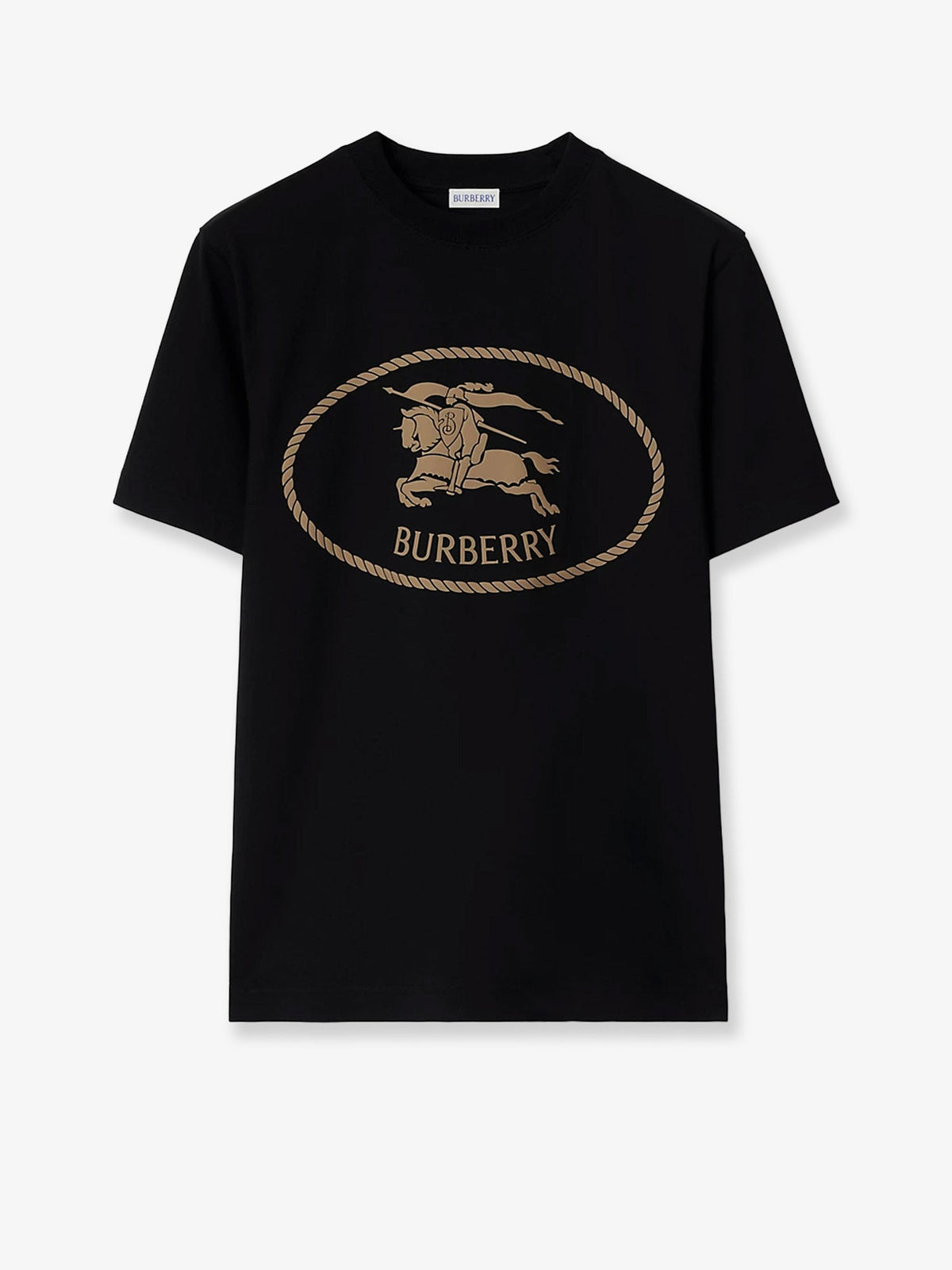 Burberry Seth organic cotton blend t-shirt - Black