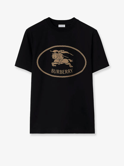 Burberry Seth organic cotton blend t-shirt - Black