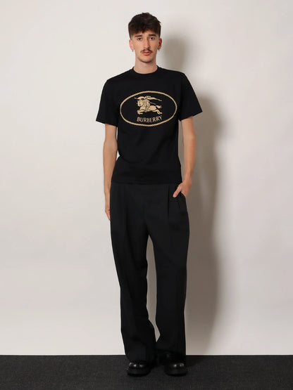 BURBERRY - Seth organic cotton blend t-shirt