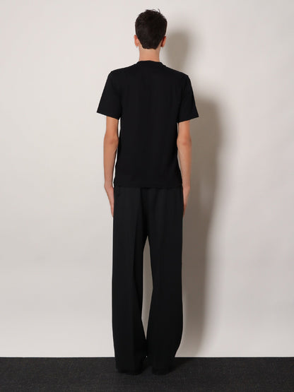 Burberry Seth organic cotton blend t-shirt - Black