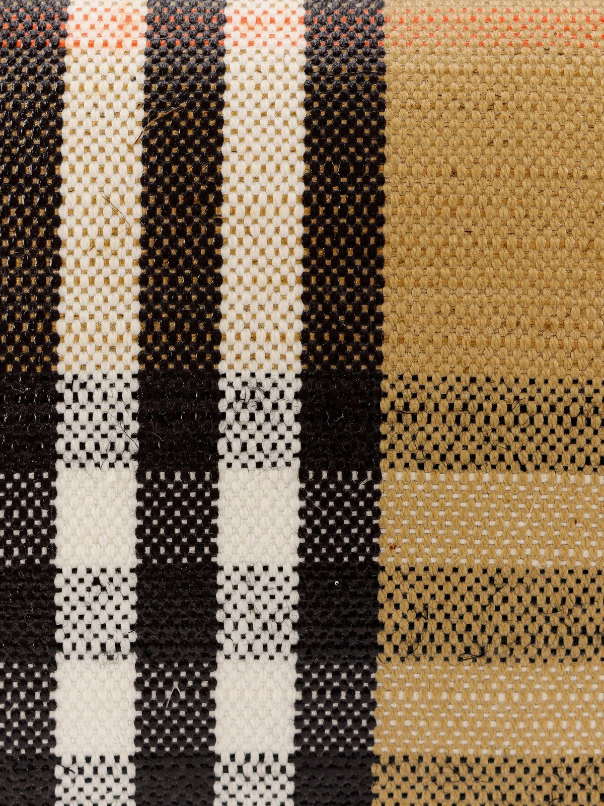 BURBERRY - Highlands crossbody bag with iconic Check pattern
