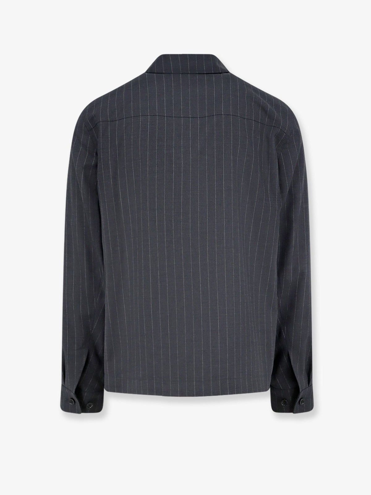 Burberry Bloomsbury wool jacket - Iron Grey Stripe