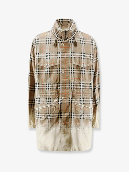 BURBERRY - Lancaster cotton coat