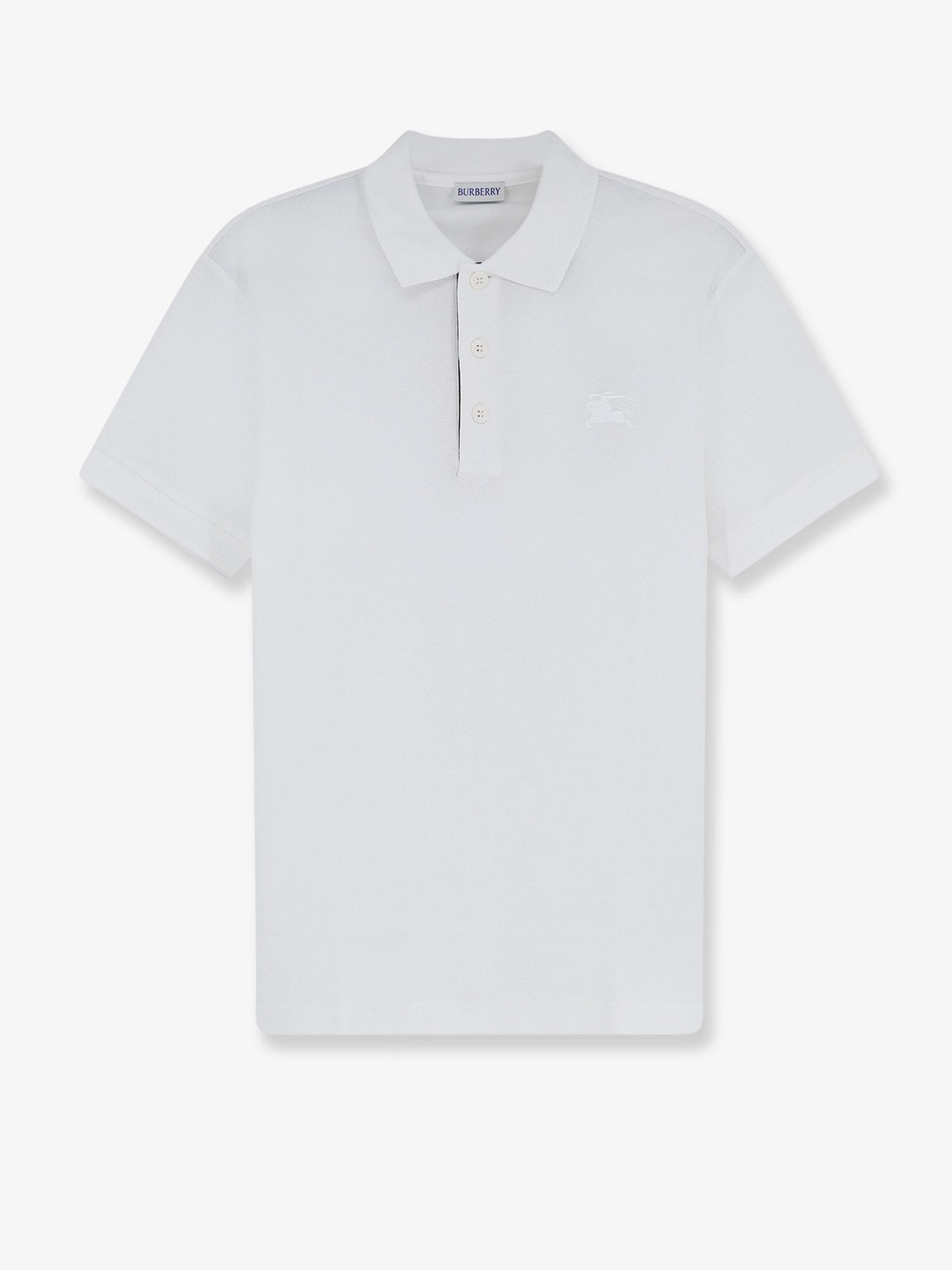 Burberry Organic cotton polo shirt - White