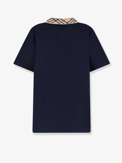BURBERRY - Cotton polo shirt