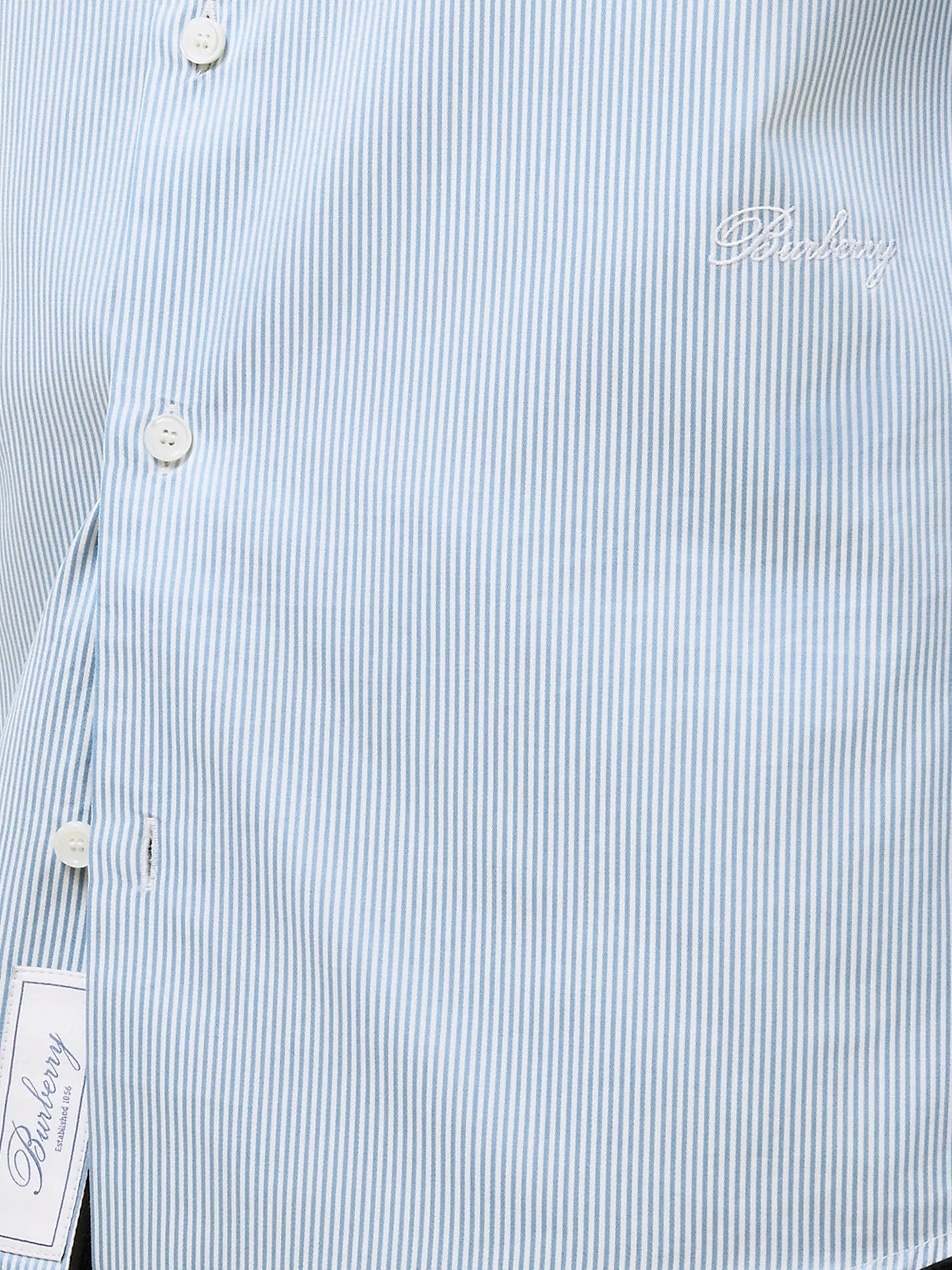 Burberry Striped Cotton Shirt