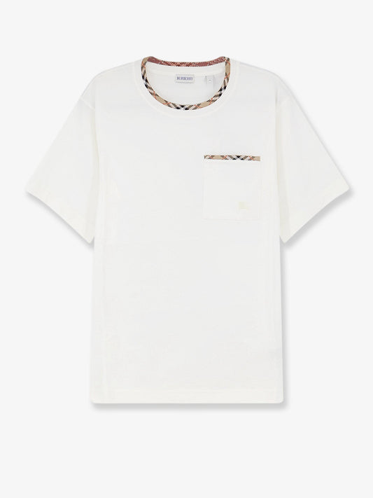 Burberry Ryan biologic cotton t-shirt - Chalk