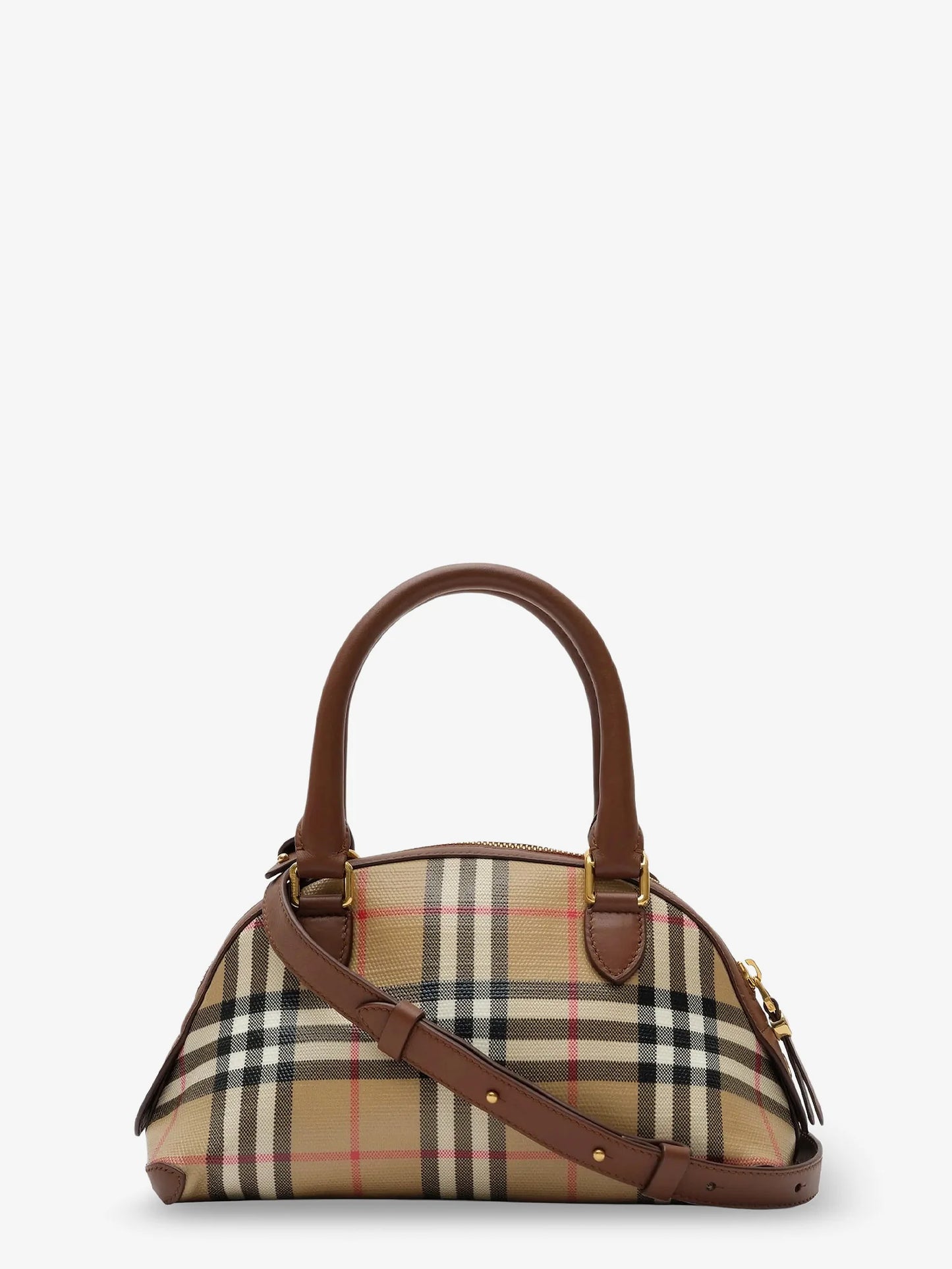 BURBERRY - Primrose Mini coated canvas handbag