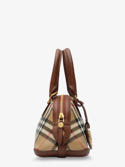 BURBERRY - Primrose Mini coated canvas handbag