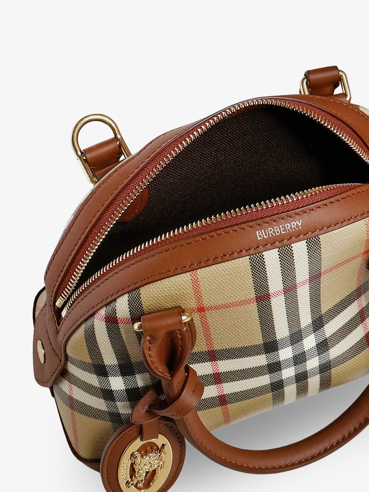 Burberry Primrose Mini coated canvas handbag - Archive Beige