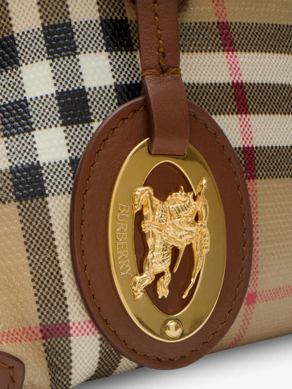 BURBERRY - Primrose Mini coated canvas handbag