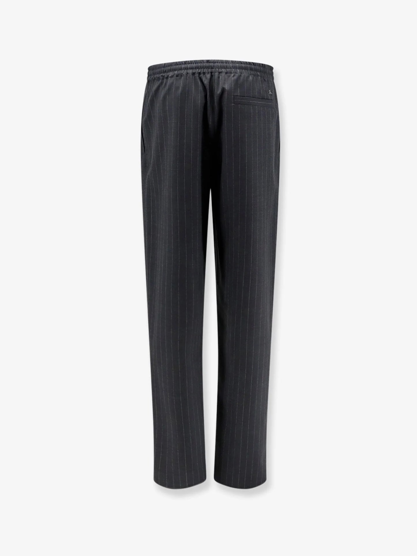 Burberry Wool Trousers With Drawstring