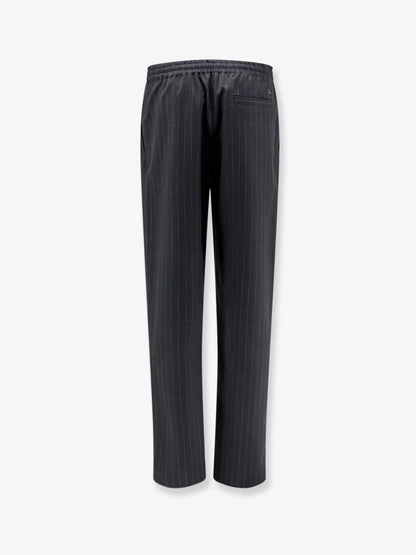 Burberry Wool Trousers With Drawstring