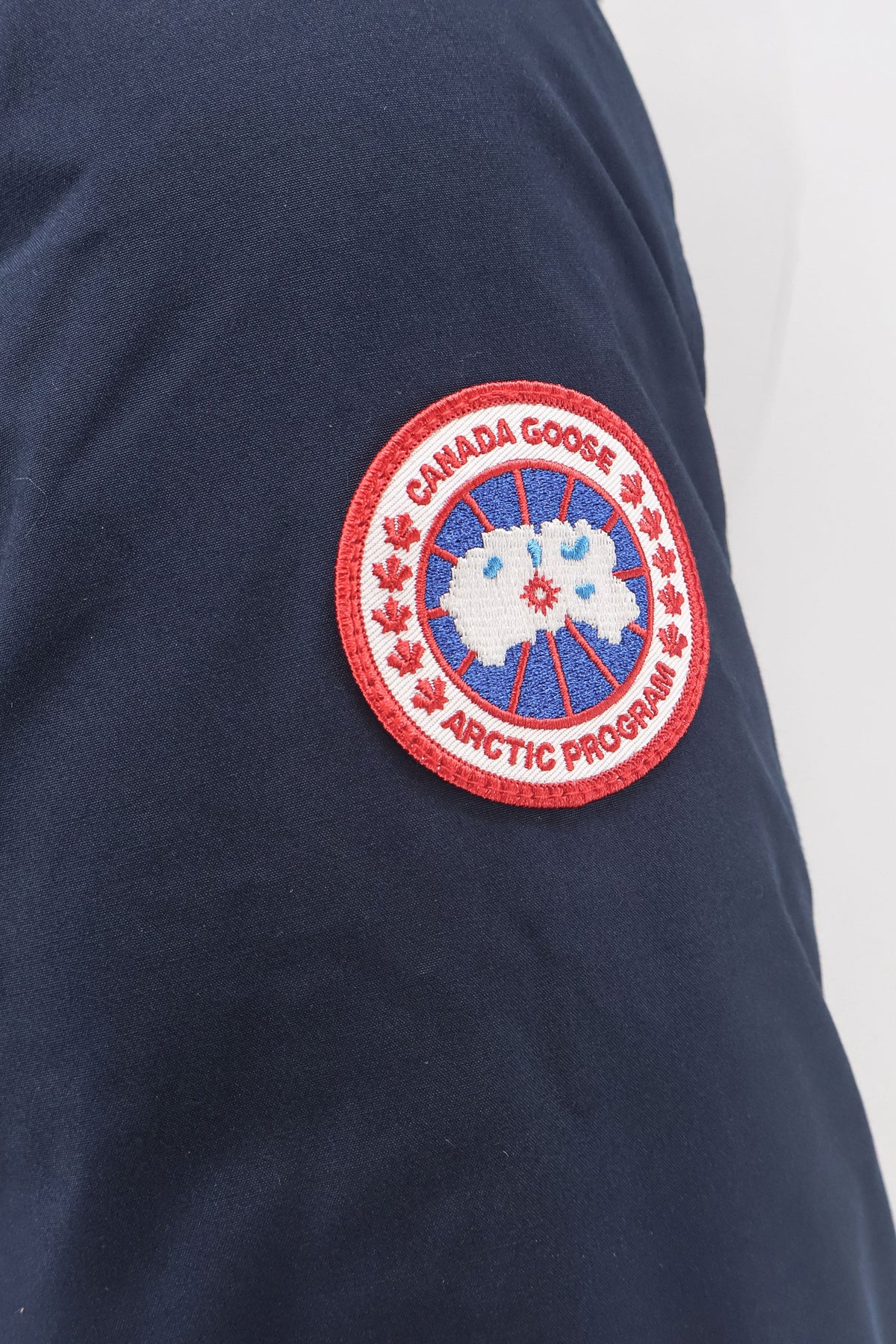 Canada Goose Langford nylon and cotton jacket with hood - Atlanticnavy