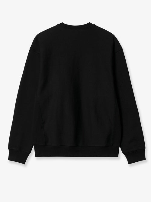 Carhartt WIP American script cotton blend sweatshirt - Nero