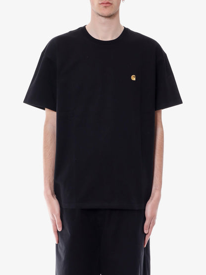 Carhartt WIP Cotton t-shirt - Nero/Oro