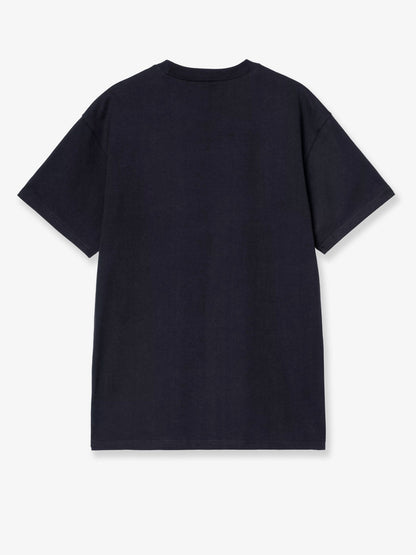 Carhartt WIP Chase cotton t-shirt - Darknavygold