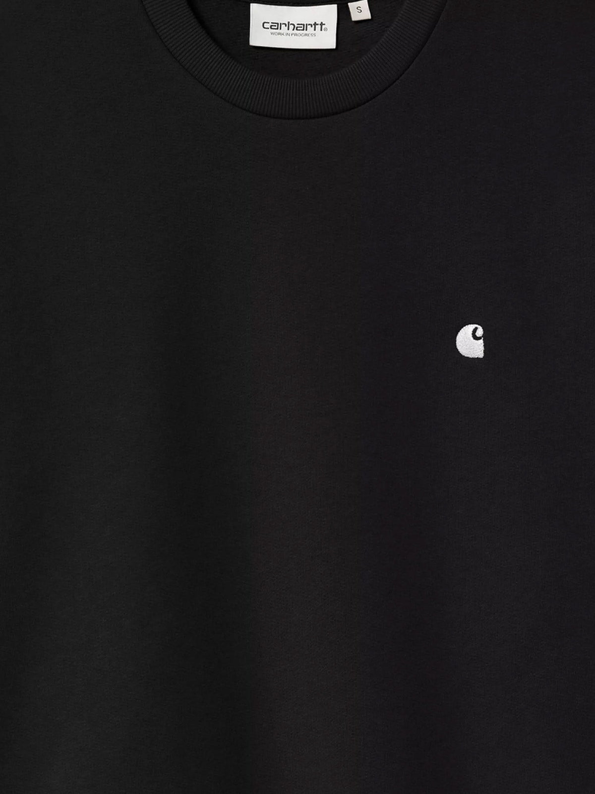 Carhartt WIP Casey cotton sweatshirt - Blacksilver