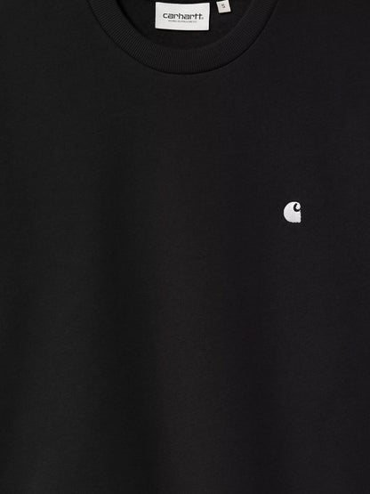 Carhartt WIP Casey cotton sweatshirt - Blacksilver
