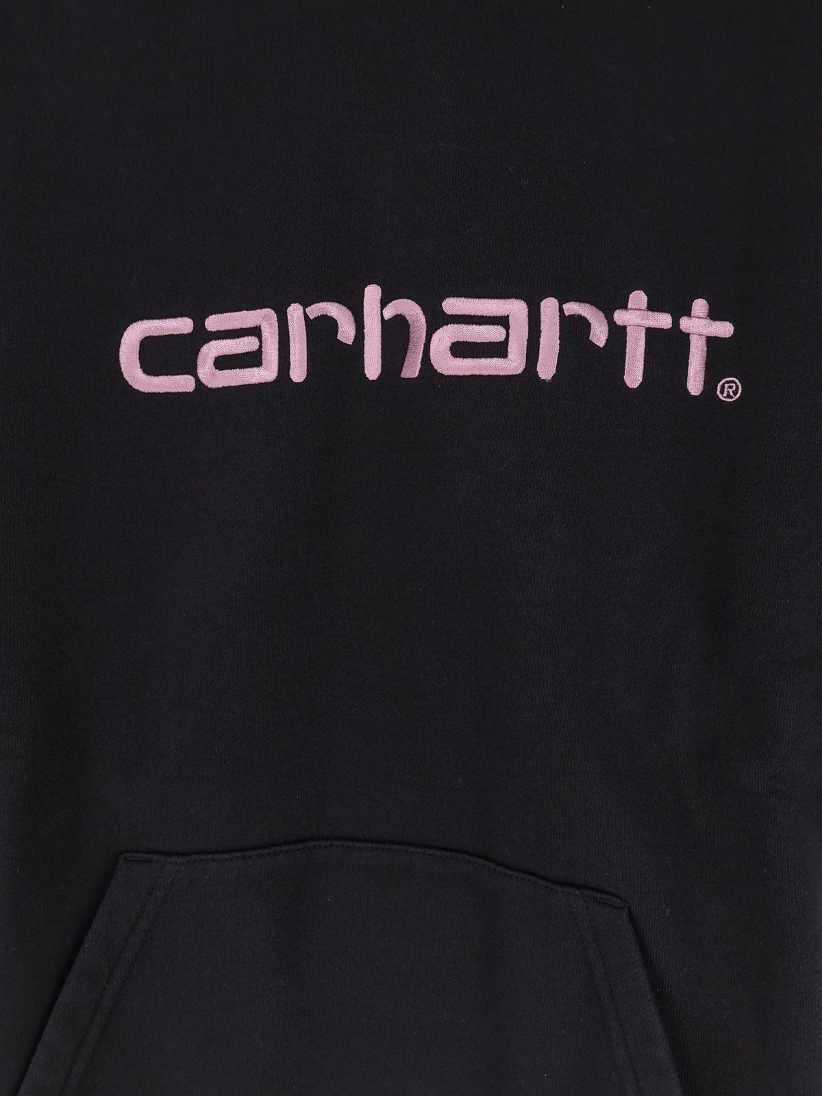 Carhartt WIP W' hooded Carhartt cotton blend sweatshirt - Black