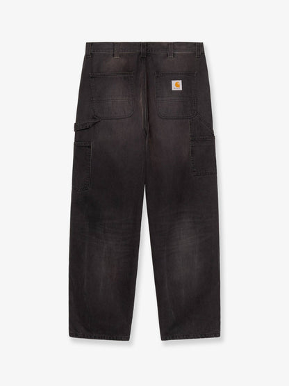 Carhartt WIP Washed-out black denim jeans - Blacktobacco