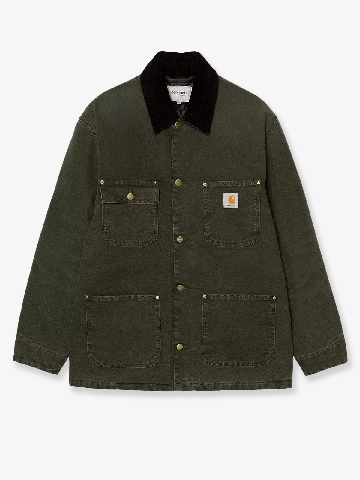 Carhartt WIP OG Chore Coat padded jacket in organic cotton - Ravenblack