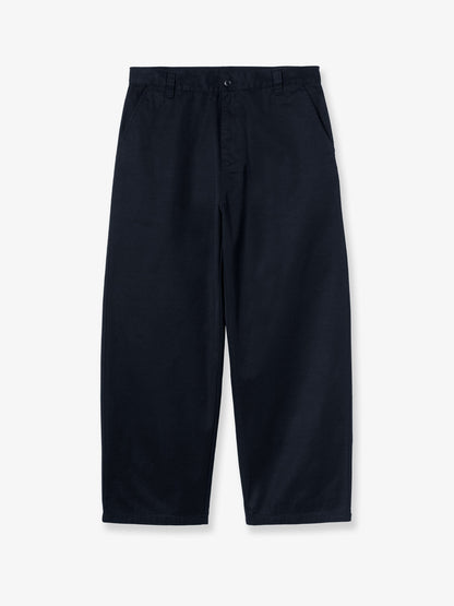 Carhartt WIP Brady Pant Cotton Trousers - Darknavy
