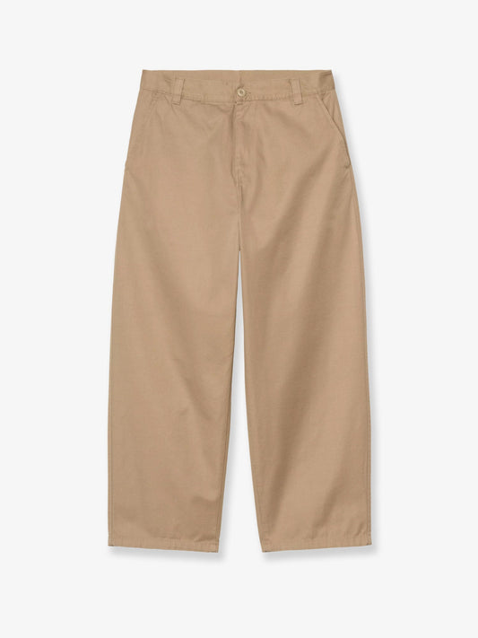 Carhartt WIP Brady Pant cotton trousers - Leatherrinsed