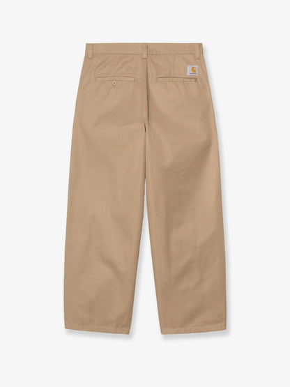 Carhartt WIP Brady Pant cotton trousers - Leatherrinsed