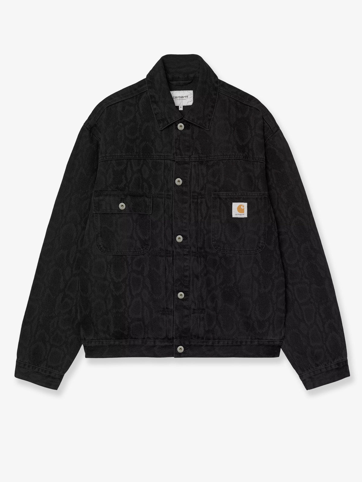 Carhartt WIP Belmar black denim jacket - Snakecamo