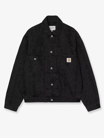 Carhartt WIP Belmar black denim jacket - Snakecamo