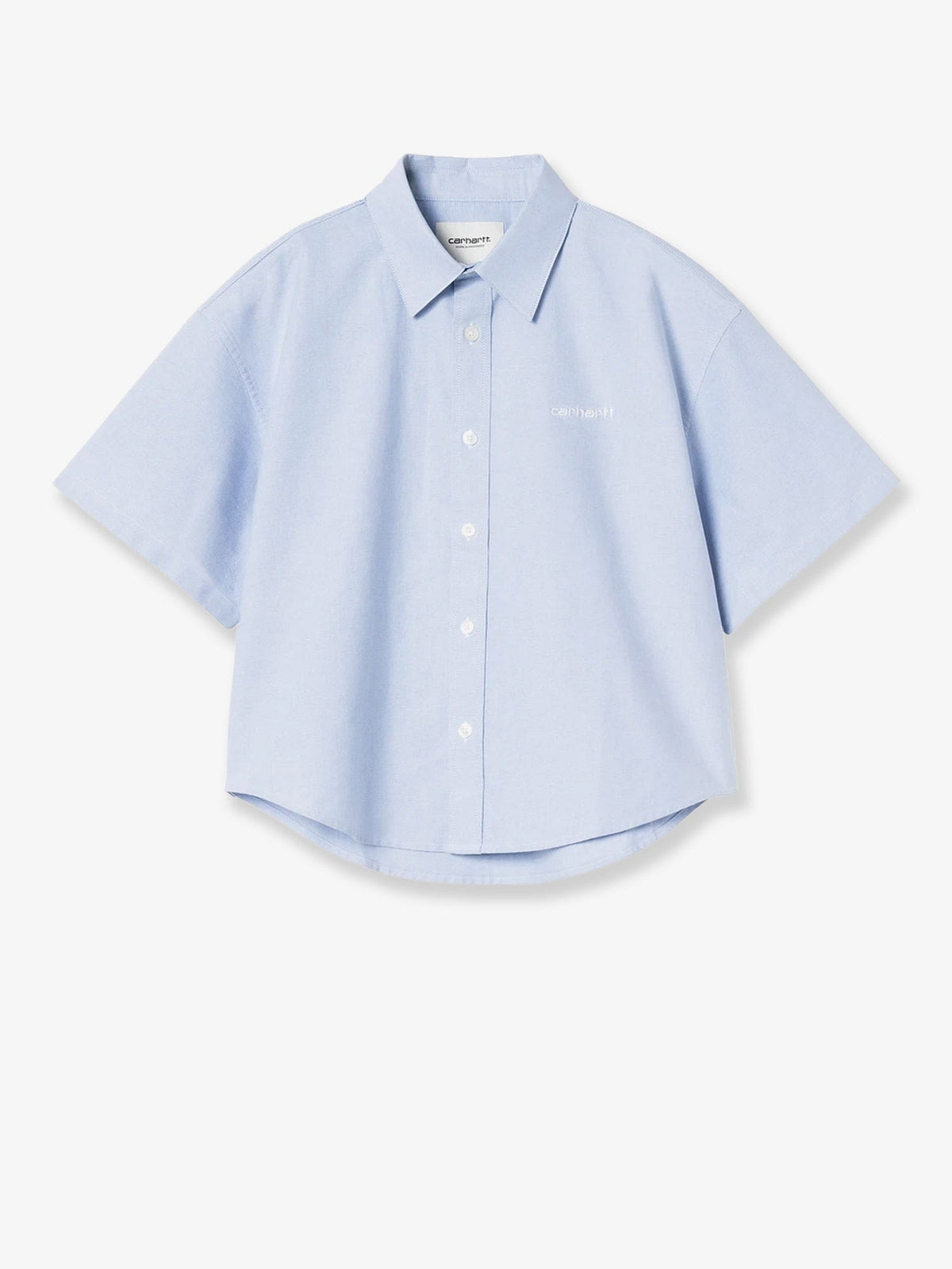 Carhartt WIP S/S Kaia cotton shirt - Bleachwhite