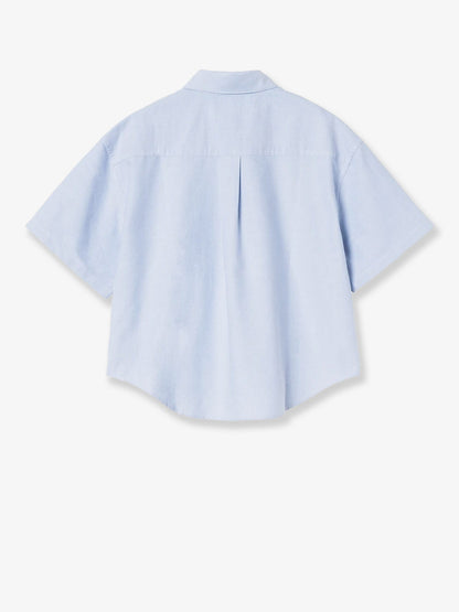 Carhartt WIP S/S Kaia cotton shirt - Bleachwhite