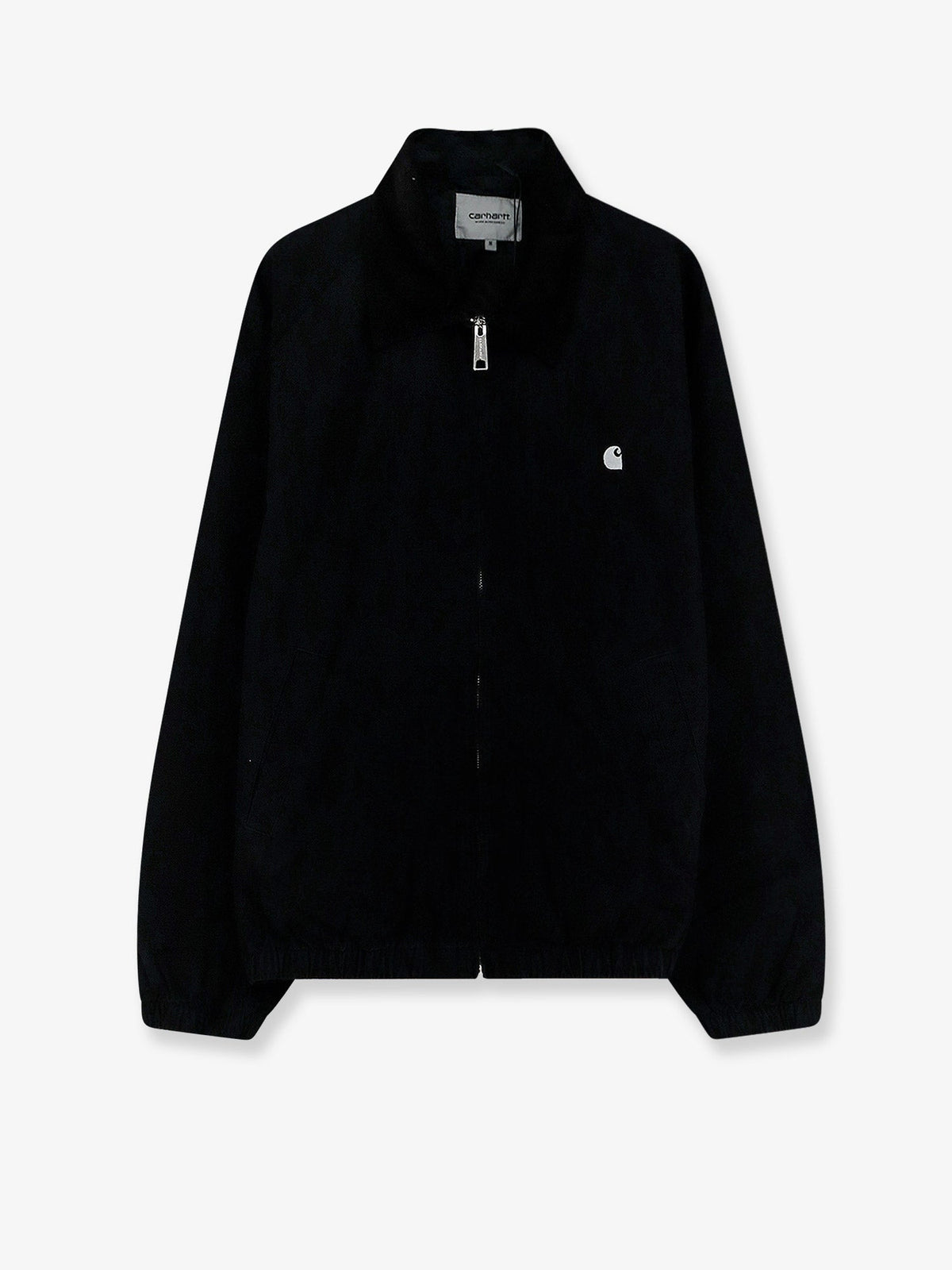 Carhartt WIP Madison Ripstop cotton jacket with embroidered logo on the front - Blackwax