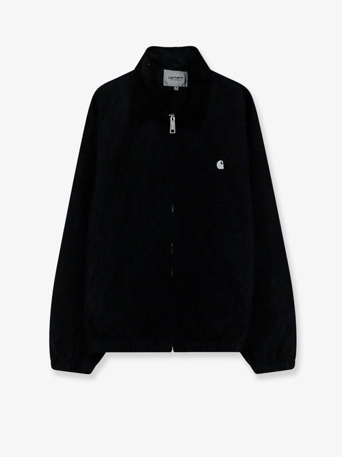 Carhartt WIP Madison Ripstop cotton jacket with embroidered logo on the front - Blackwax