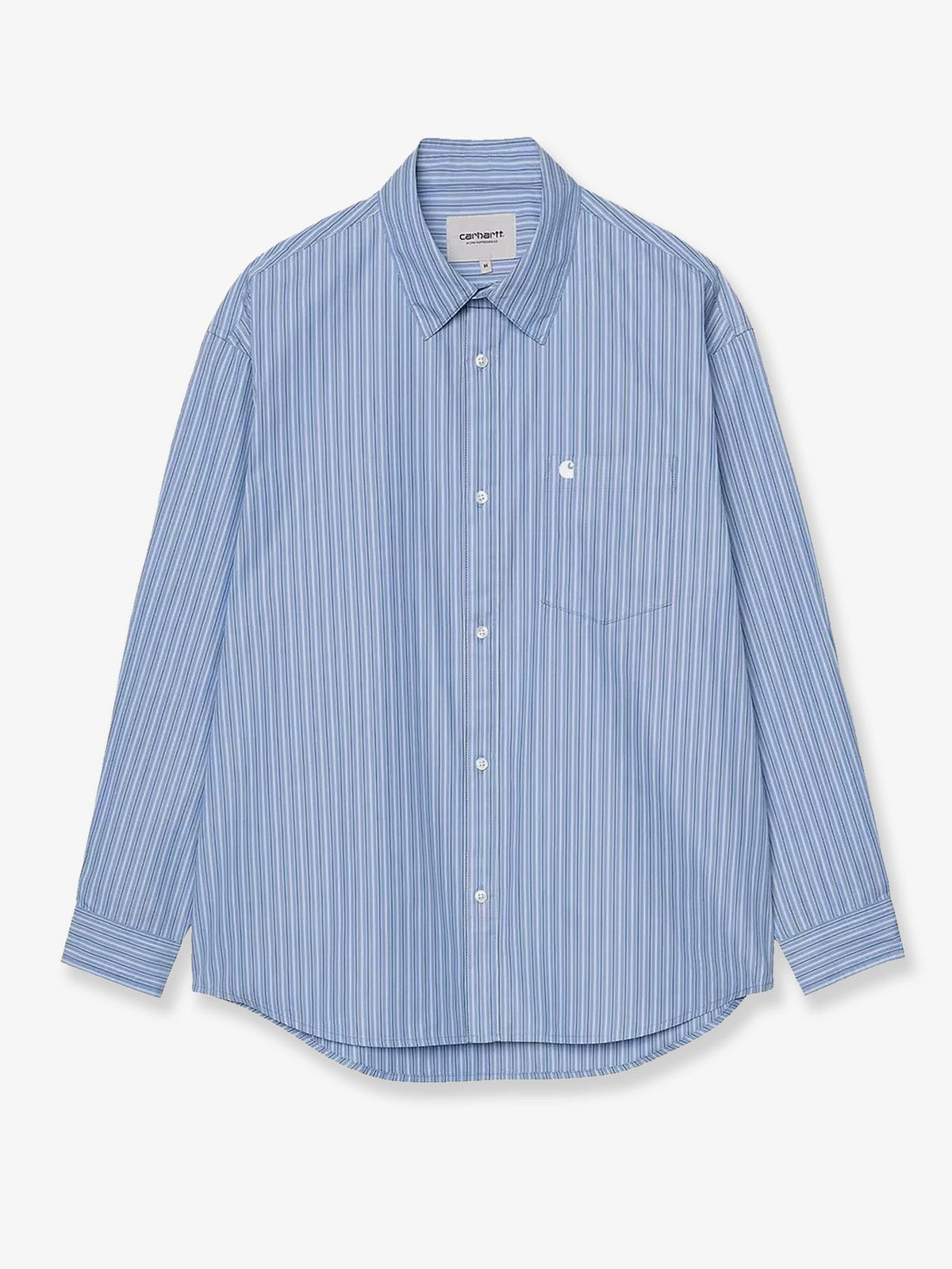 Carhartt WIP Keene Striped Cotton Shirt L/S - Keenestripe