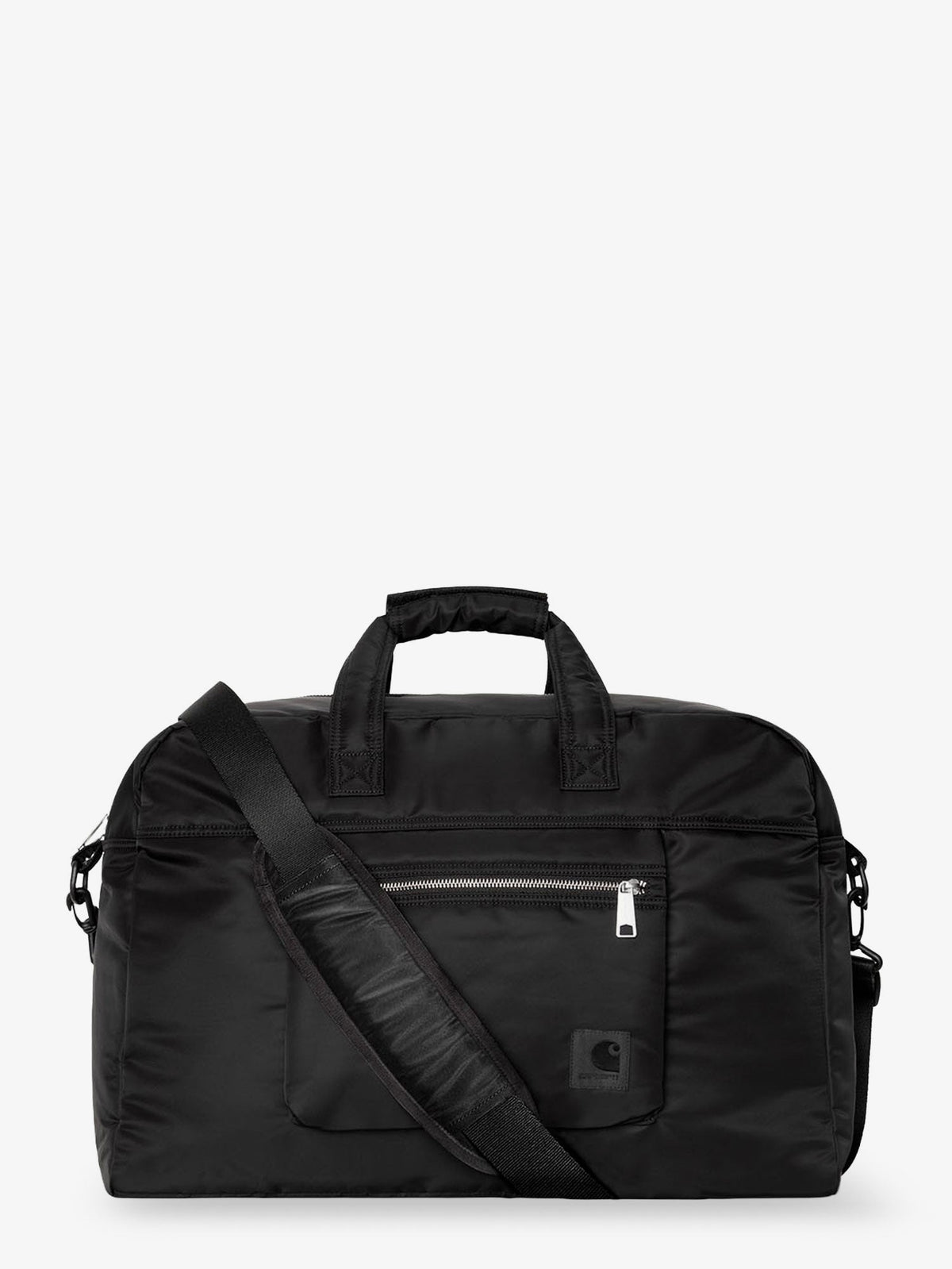 Carhartt WIP Otis Weekend Bag nylon shoulder bag with tone-on-tone logo patch - Black
