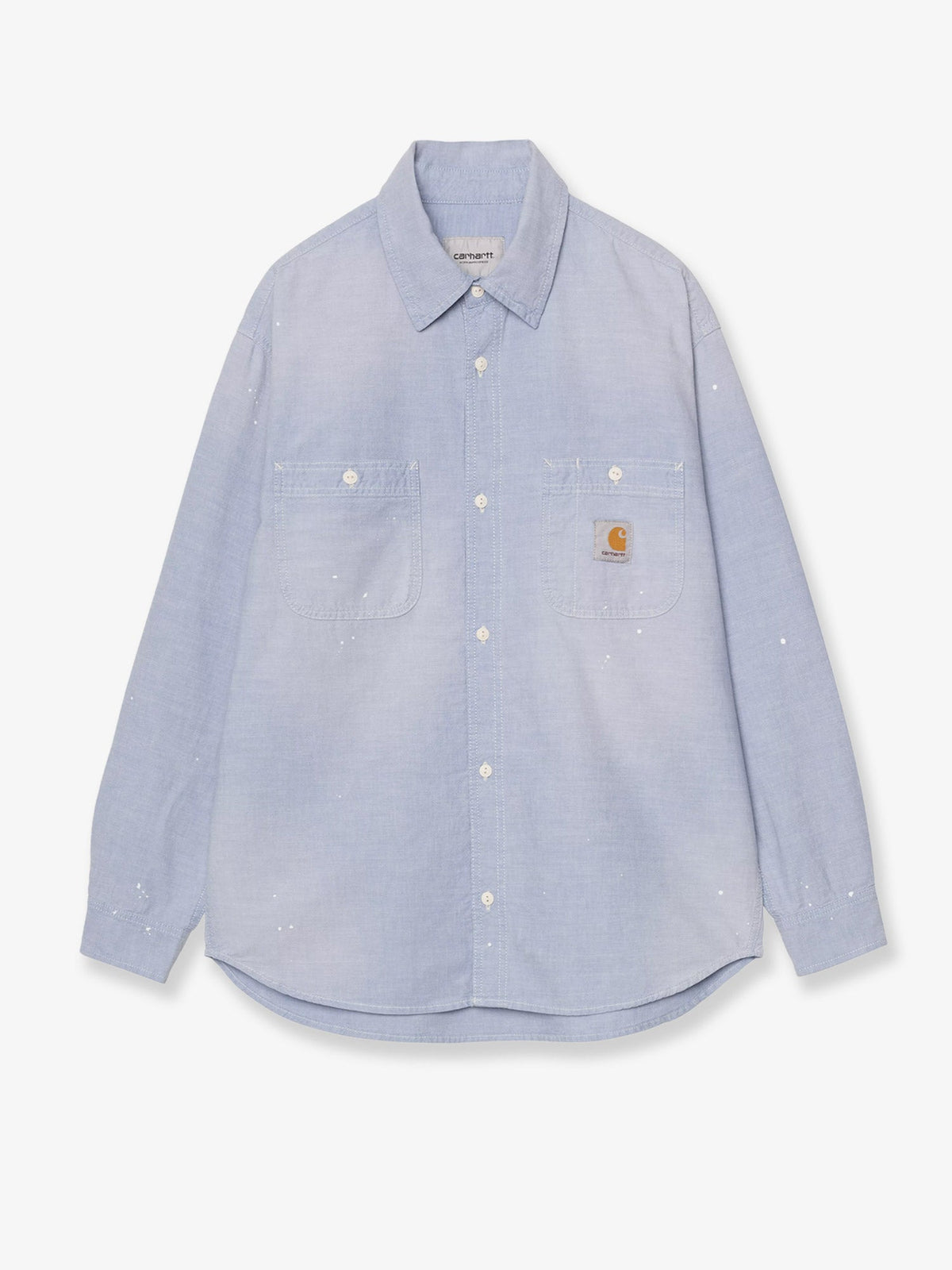Carhartt WIP Painter cotton shirt with used effect - Blue