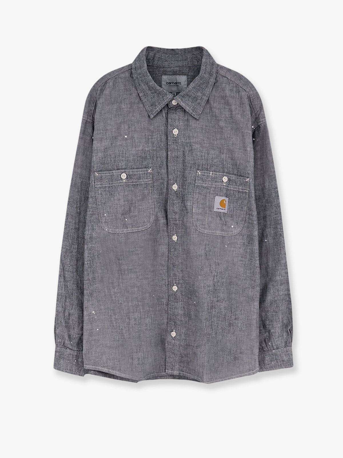 Carhartt WIP Painter used effect cotton shirt - Black