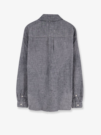 Carhartt WIP Painter used effect cotton shirt - Black