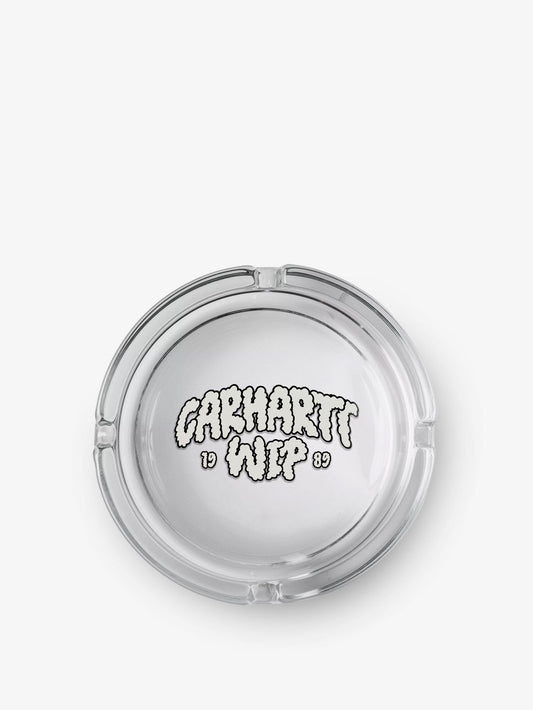 Carhartt WIP Cloud Script Glass Ashtray - Clear