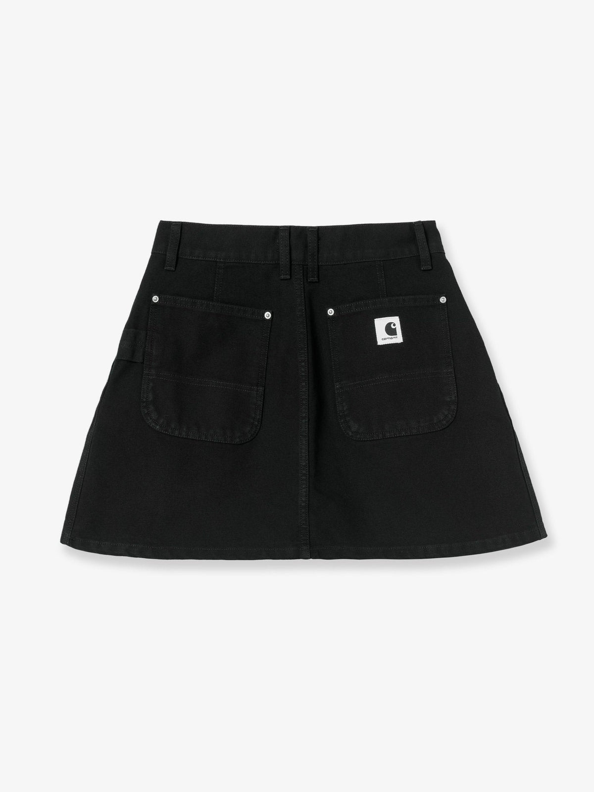 Carhartt WIP Black denim skirt