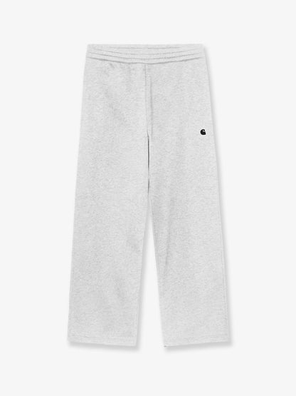 Carhartt WIP Mack Sweat pants in a cotton blend - Ashheaterblack