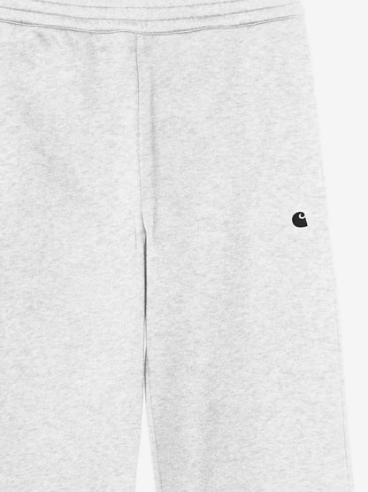 Carhartt WIP Mack Sweat pants in a cotton blend - Ashheaterblack