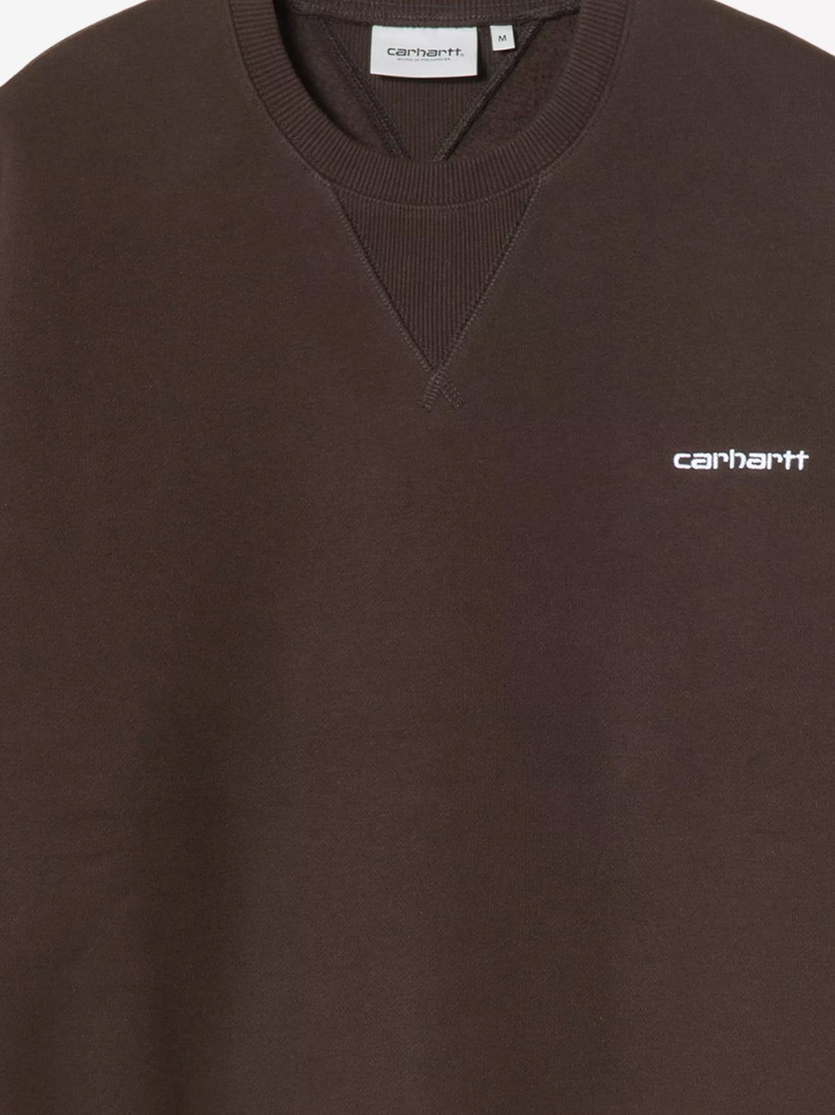 Carhartt WIP Ebbert cotton-blend sweatshirt - Tobacco