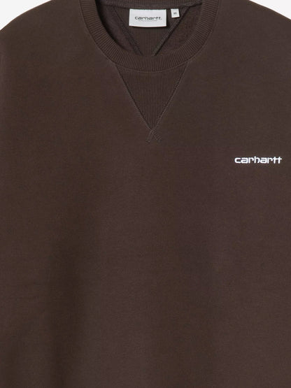 Carhartt WIP Ebbert cotton-blend sweatshirt - Tobacco