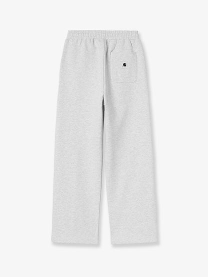 Carhartt WIP Cassie cotton jogging pants - Ashheatersilver